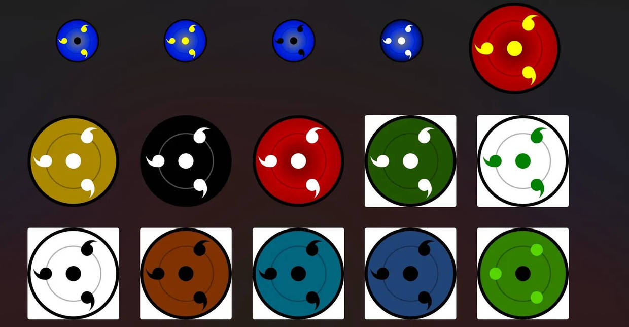 9th pack of my Naruto Dojutsu ideas. by vlk2020 on DeviantArt