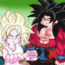Goku and Pan- Family Duo