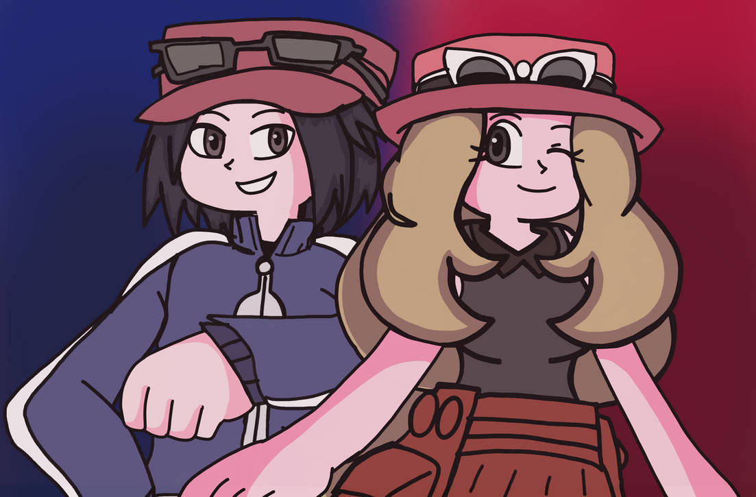 Pokemon XY (Serena and Calem) by The-James-Show on DeviantArt