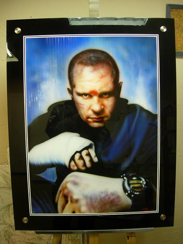 Fedor E. - Airbrush Portrait