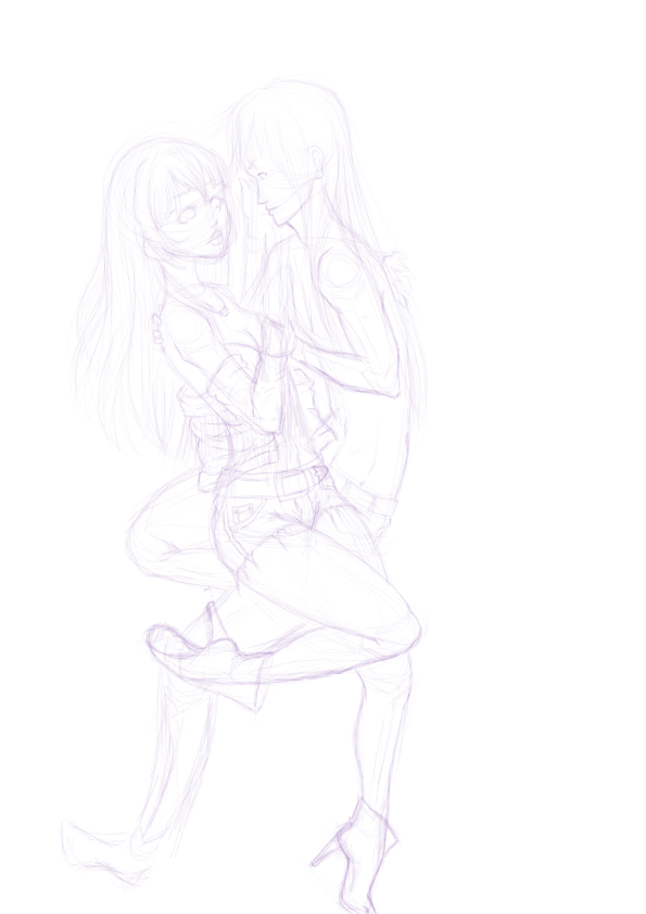 Allory and Levi - Into You WIP