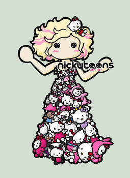 Lady Gaga: Hello Kitty Dress