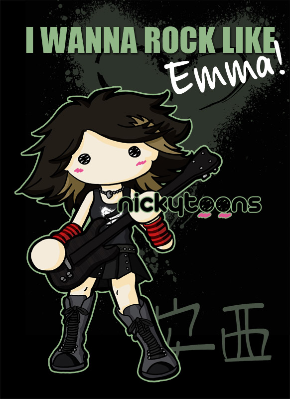 I wanna rock like Emma