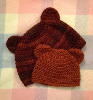 Crocheted Bear Hat