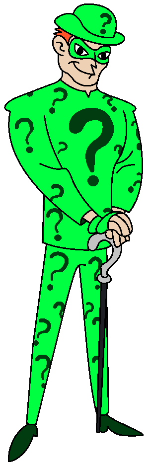 The Riddler Confused The Riddler by hectorvonjekyllhyde on DeviantArt