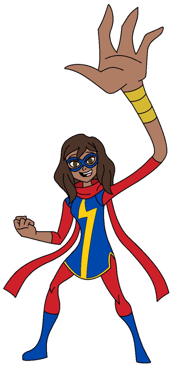 Ms. Marvel by hectorvonjekyllhyde on DeviantArt