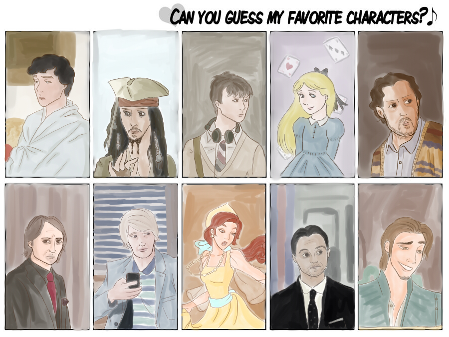 guss my favotie character meme