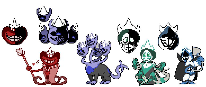 Delta Rune Card King Deltarune kings (My interpretation on the kings) by PootStablook on ...