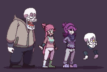Testing out a new sprite style