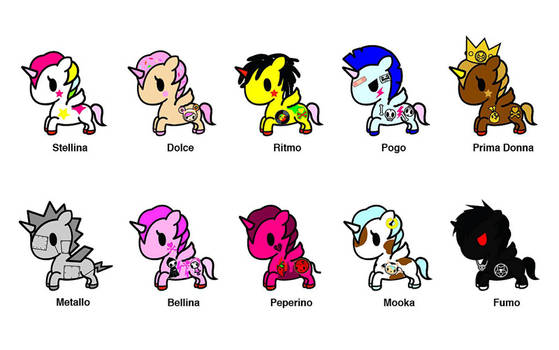 tokidoki ponies