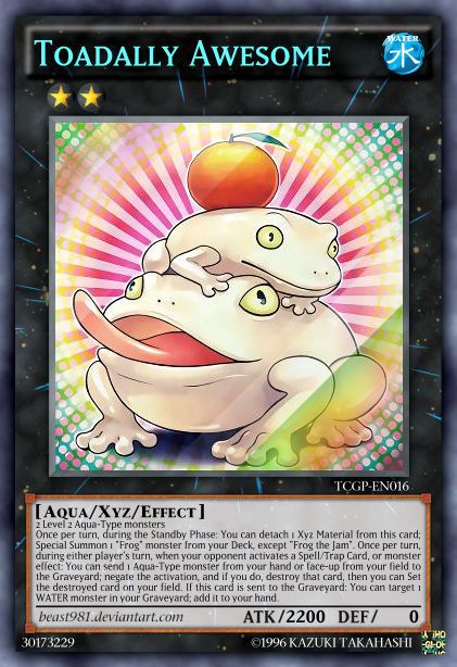 yugioh toadally awesome deck RA03-EN040 Toadally Awesome : Collector's Rare 1st Edition YuGiOh Card