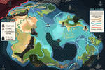 Caprian habitable zone map / Town map by Sindonic