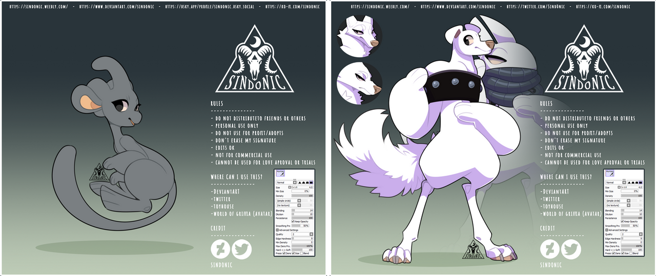 April Base Deviantart April 2024 - Subscriber Bases! by Sindonic on DeviantArt
