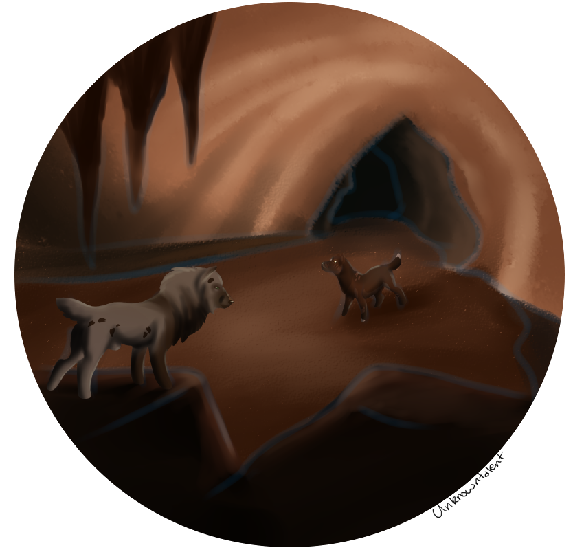 Caving 009 Darkened Cavern by unknowntalent on DeviantArt