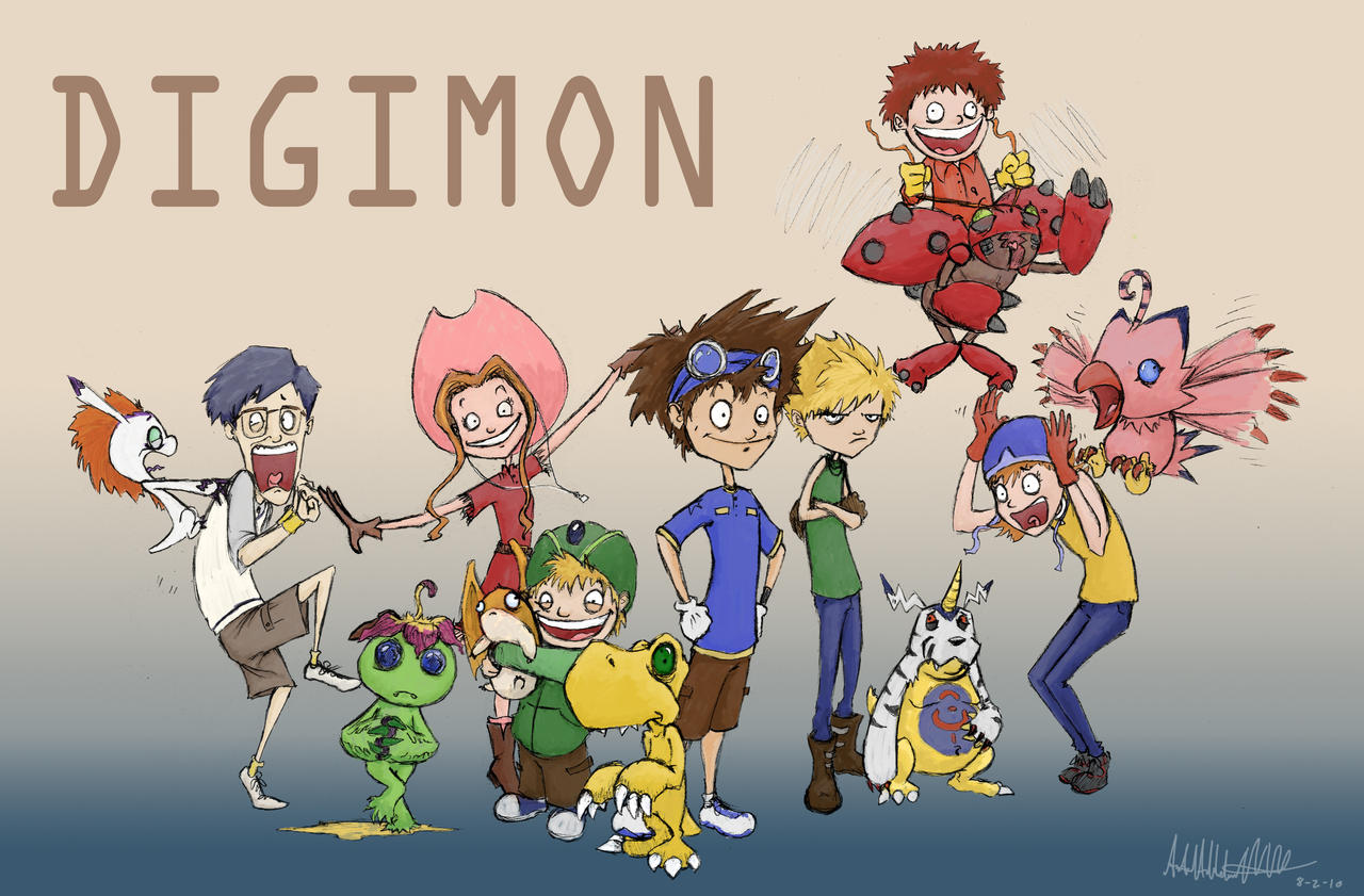 Deviantart Reference Digimon DIGIMON by croonstreet on DeviantArt