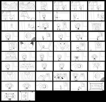 Two Sizes Too Big Storyboards