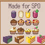 Pixel food made for SPO