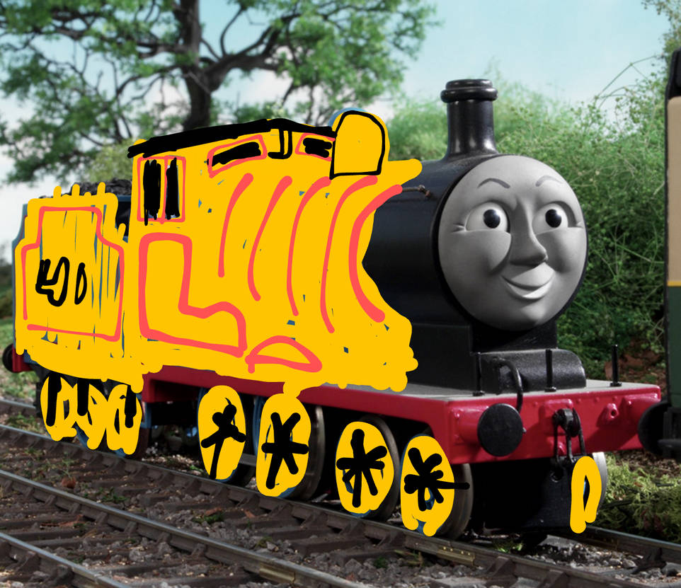 Yellow Thomas Engine Ebenezer the yellow engine by tobee77 on DeviantArt