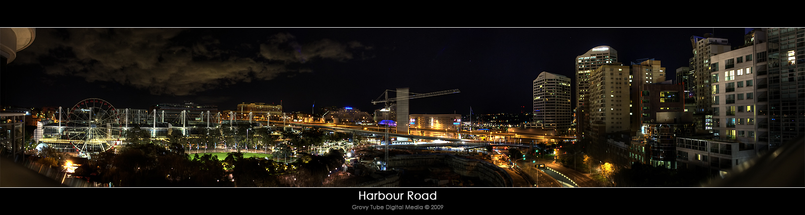 HDR Pano - Harbour Road Sydney