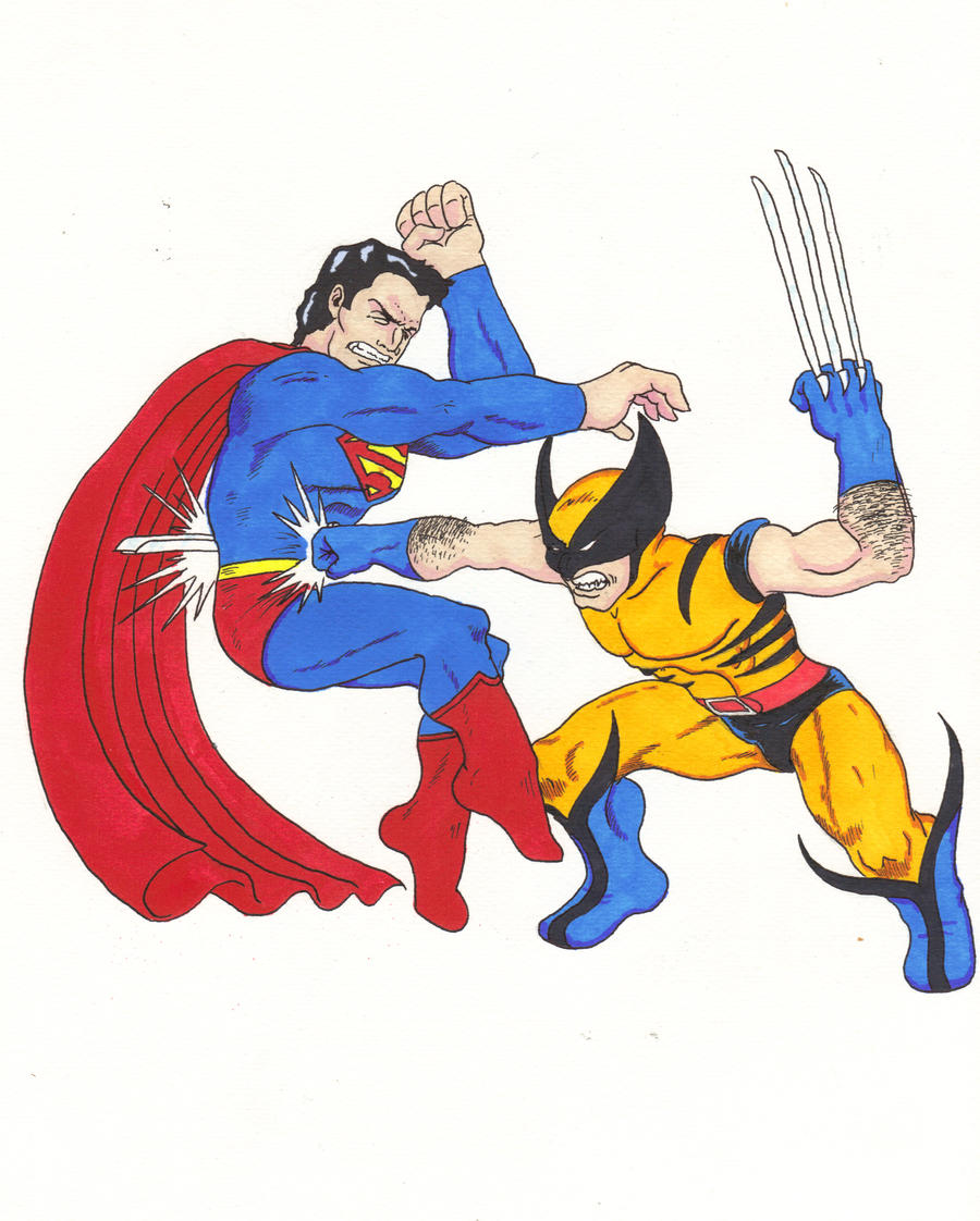 Superman vs Wolverine 2