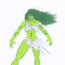 She-hulk doodle 1