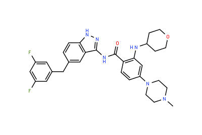 Entrectinib Structure Entrectinib by tianpharm on DeviantArt
