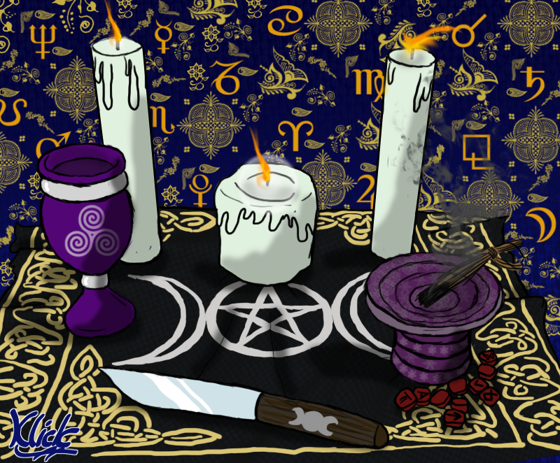 Samhain Altar