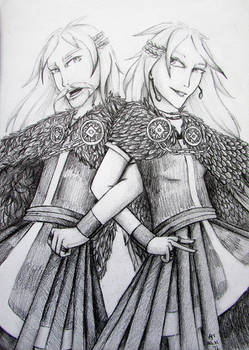 Frey and Freyja