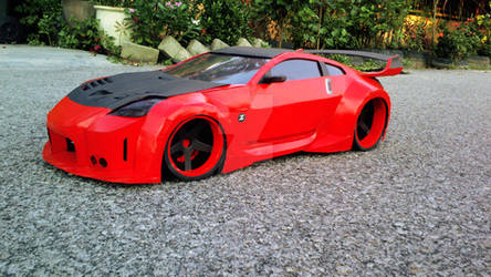 NISSAN 350Z VEILSIDE (papercraft)