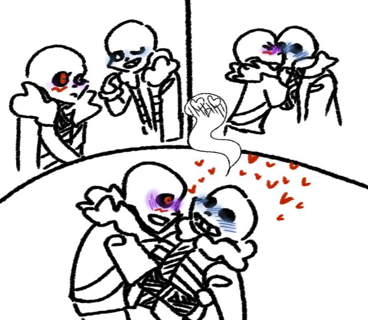 Reaper Error sans x Geno Ink sans (2). by Ducred-blue on DeviantArt