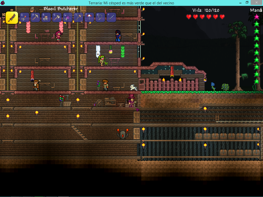 Mi casa de Terraria en el Exxo Avalon mod =) by Ailen89 on DeviantArt