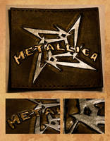 Metallica logo patch