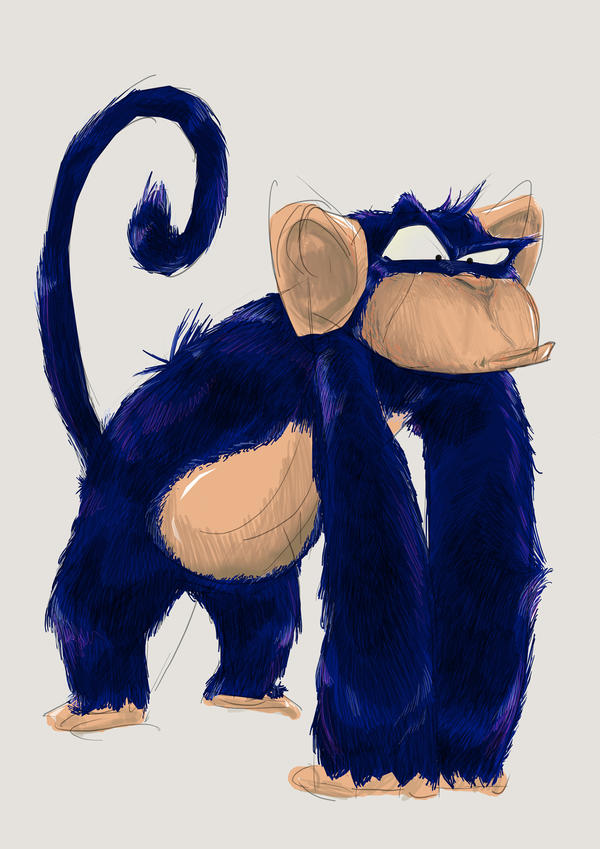 Monkeys Cartoon Deviantart Monkey by K-litos on DeviantArt