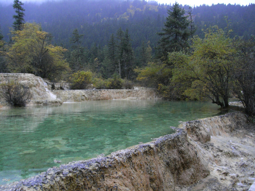 Turquoise lake