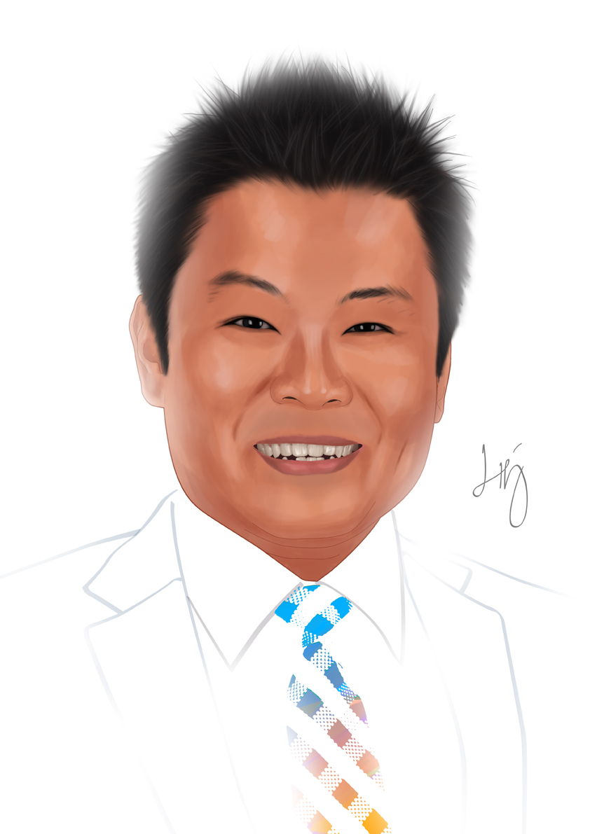 Digital Painting Portrait Jan 2013