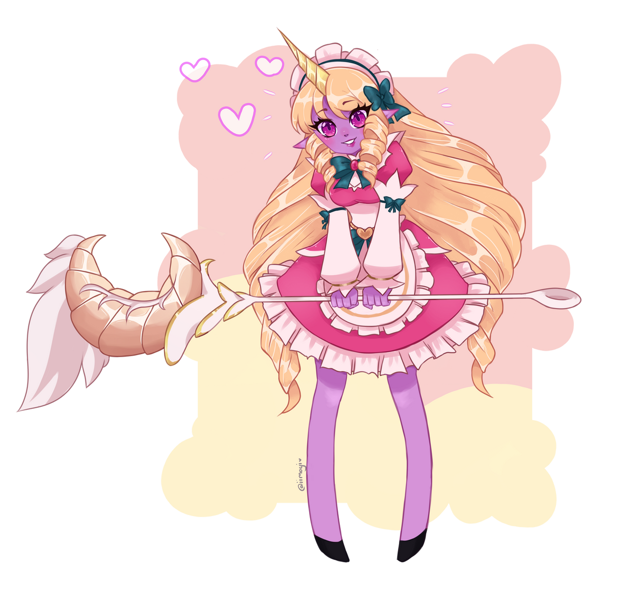 Cafe Cutie Soraka! by iimoyii on DeviantArt