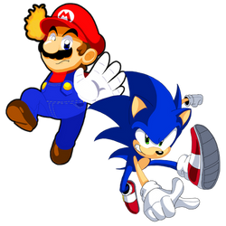 Mario Plumber and Sonic The Hedgehog SSB+D 2026