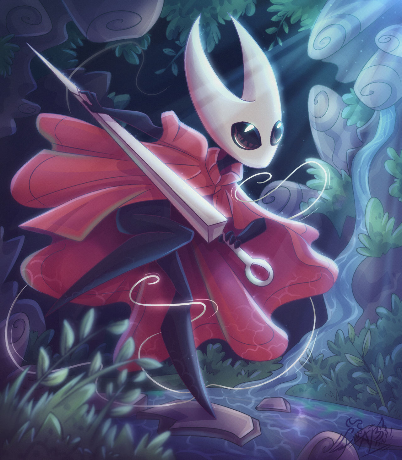 Hornet Hollow Knight Fanart By AlexBlueBird On DeviantArt hornet-hollow-knight-fanart-by-alexbluebird-on-deviantart