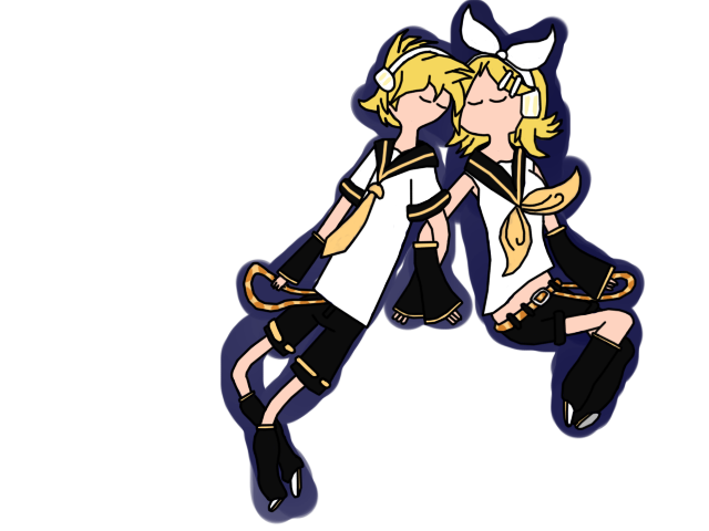 Kagamine Finn and Kagamine Fionna