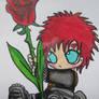 Gaara Flower Chibi