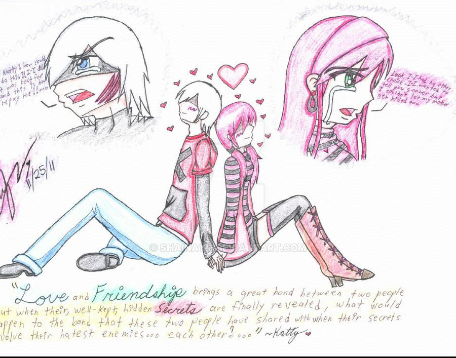 A drawing based on a certain RP -Role Play- by shaina121 on DeviantArt