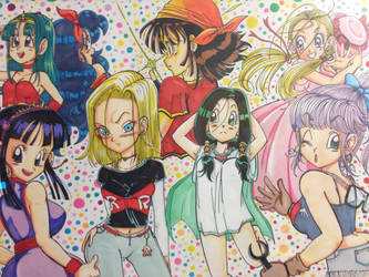 DBZ girl group poster