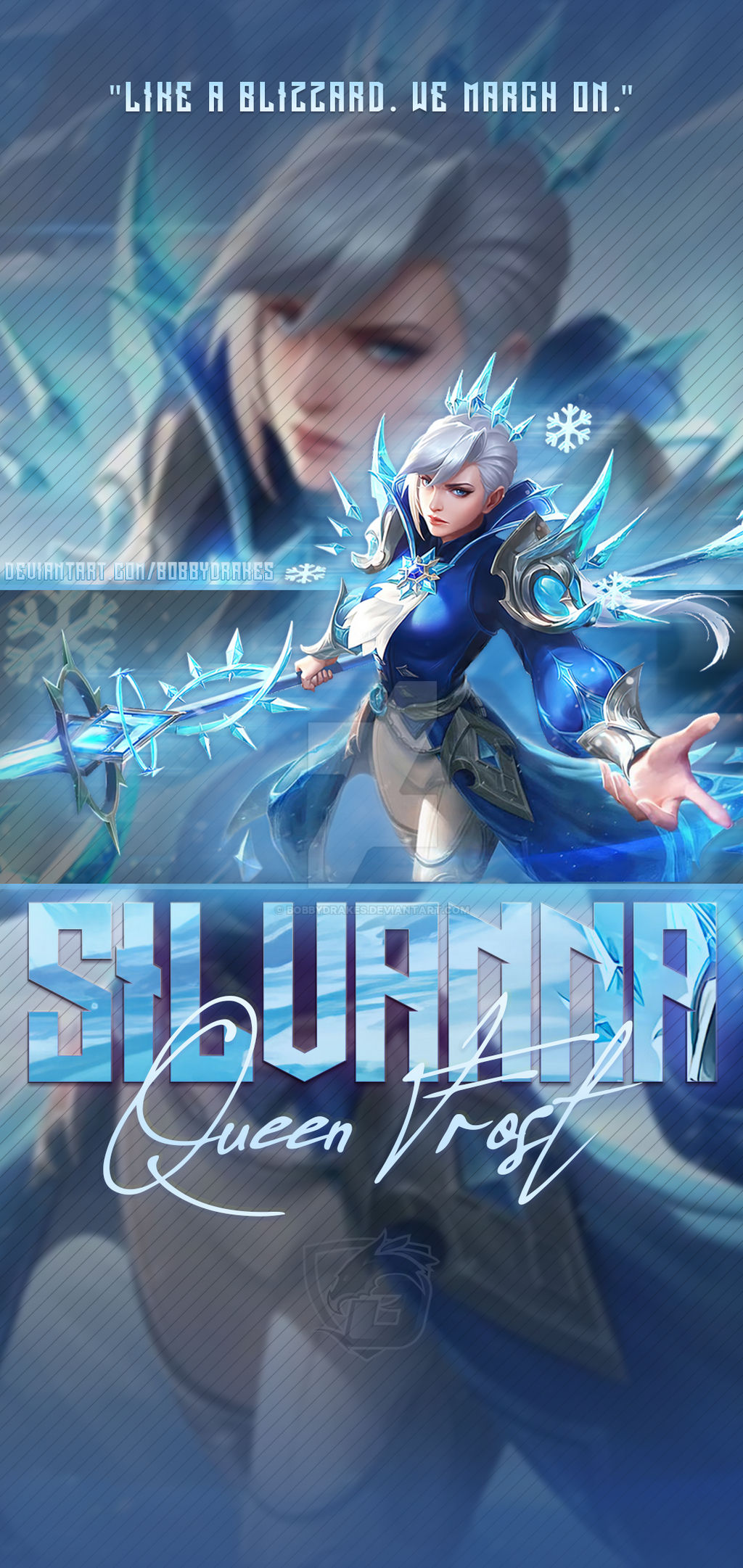 Silvanna Queen Frost mobile by bobbydrakes on DeviantArt