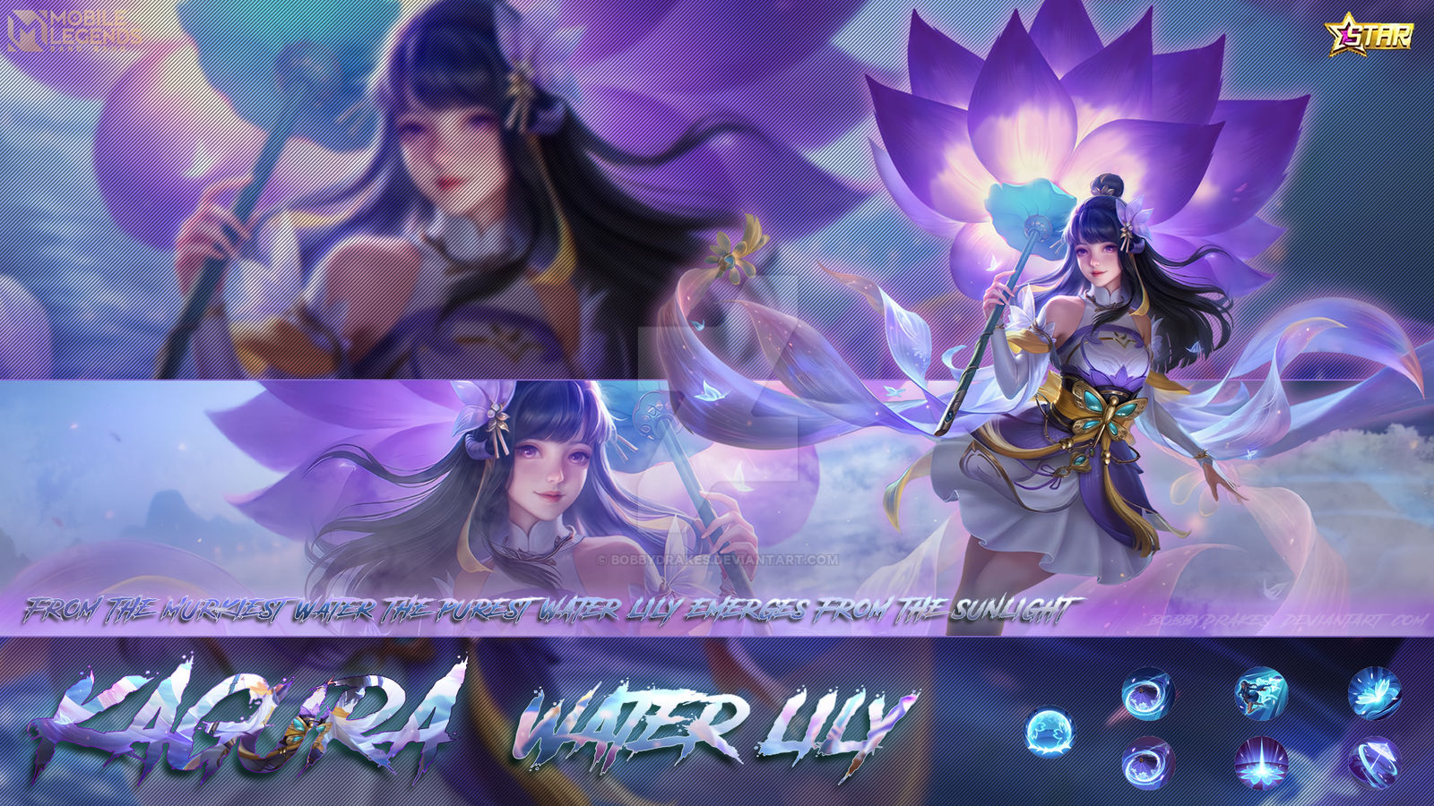 Kagura Water Lily starlight by bobbydrakes on DeviantArt