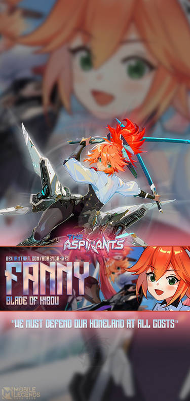 Fanny - Blade of Kibou (The Aspirants)  Mobile legends, Anime mobile, Kawaii  anime girl