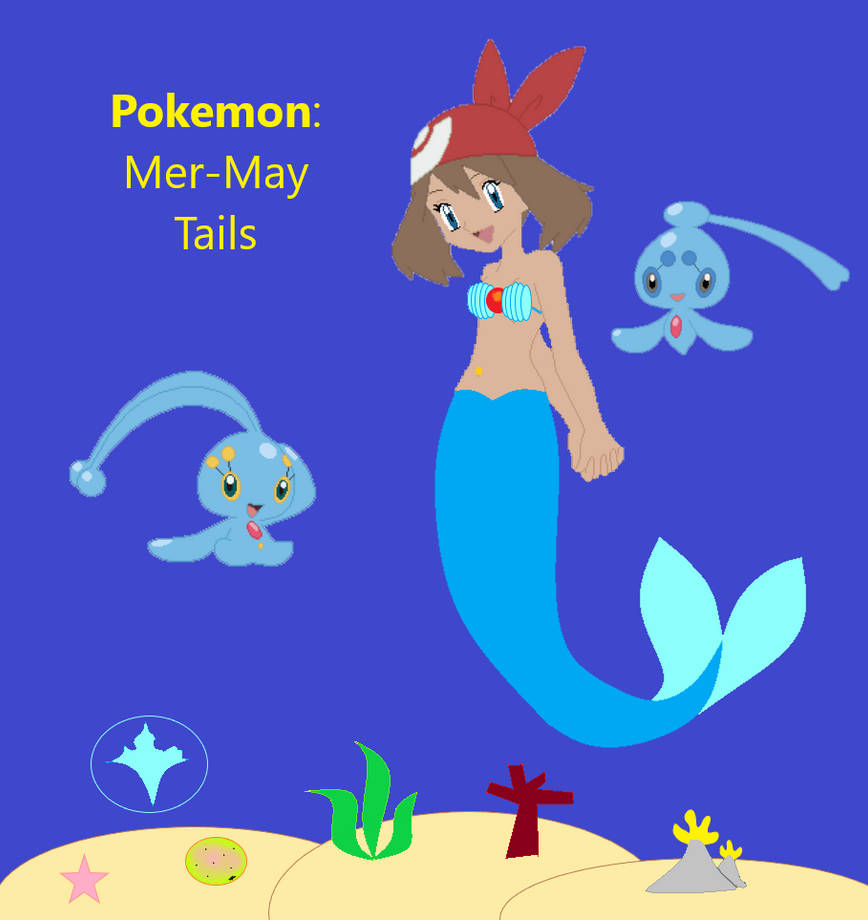 Pokemon Mer-May Tails Poster by shipom1992 on DeviantArt