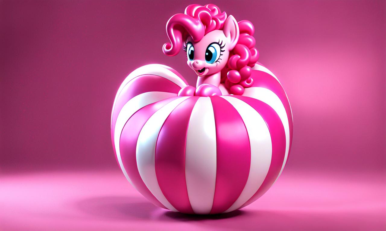 Pinkie Pie deflating a circus ball by AnimaniacsandPMF2025 on DeviantArt
