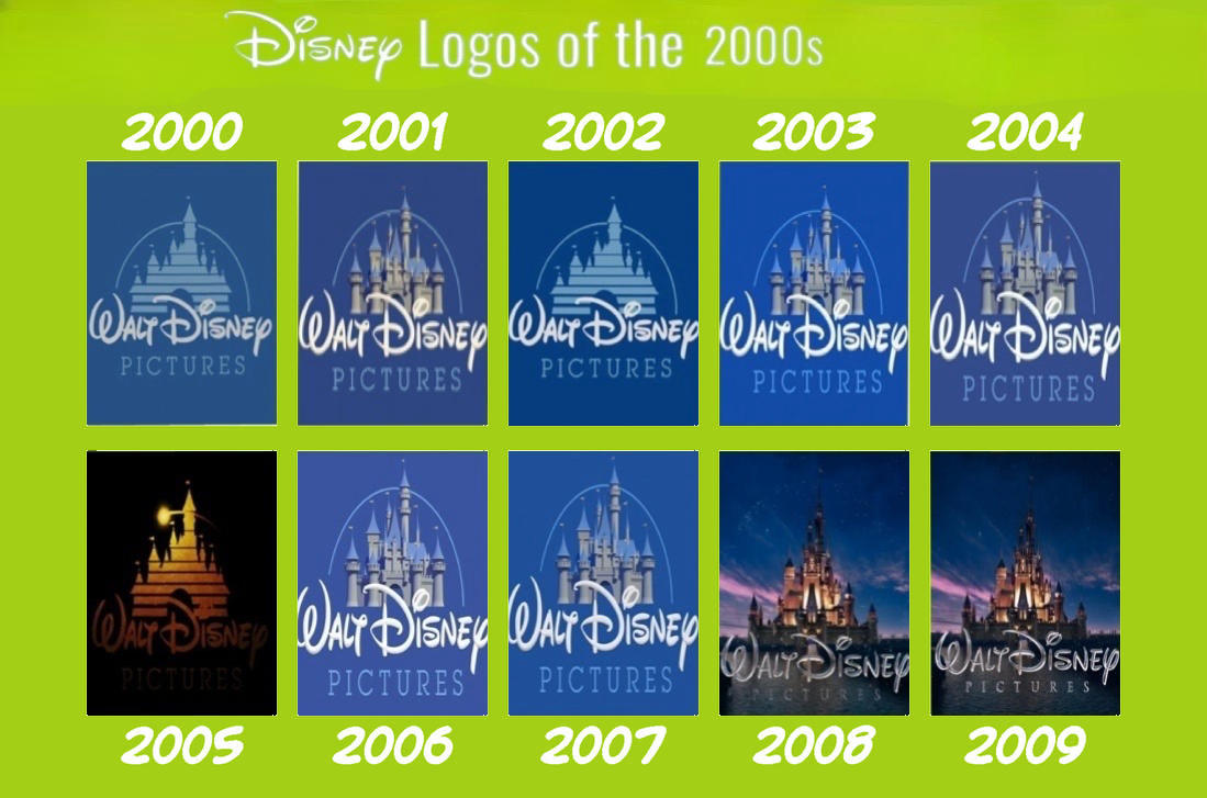 Walt Disney Pictures Logos of the 2000s by Pinkie-Pie-Jr on DeviantArt