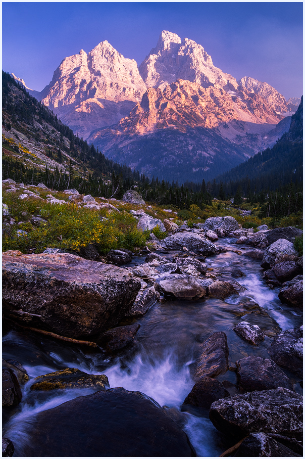 An Evening in Cascade Canyon