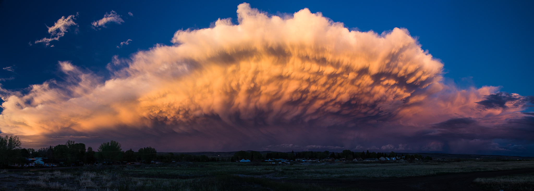 Thunderstorm Over the Laramie Range